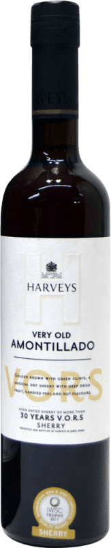 Harvey’s Amontillado VORS Palomino Fino Jerez-Xérès-Sherry Bouteille Medium 50 cl. bon plan