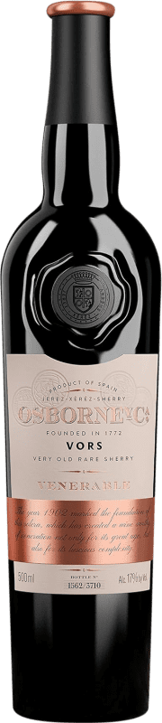 Osborne Sherry PX Venerable Very Old Rare Sherry VORS Pedro Ximénez Bouteille Medium 50 cl. meilleure offre