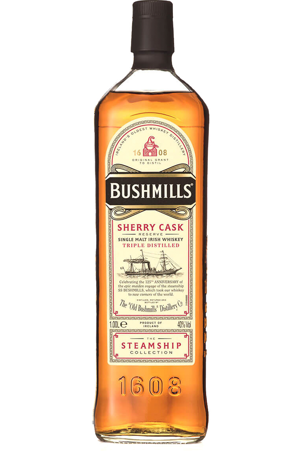 Bushmills Steamship Sherry Cask Reserve 1L pas cher – Image 2