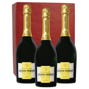 Champagne Joseph Perrier Cuvée Royale Brut – Coffret de 3