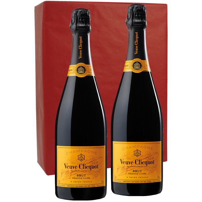 Champagne Veuve Clicquot Réserve Cuvée – Coffret de 2 tendance – Image 2