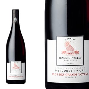 Domaine Jeannin Naltet Mercurey 1er Cru Clos des Grands Voyens 2022 en ligne